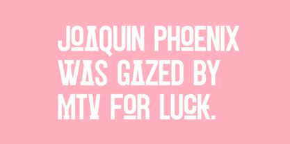 Jaxon Display Font Poster 2