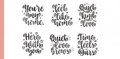 Romantica Manilla Font Poster 2