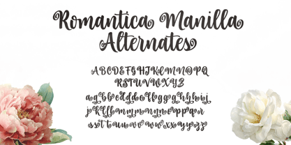 Romantica Manilla Font Poster 9