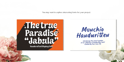Romantica Manilla Font Poster 11