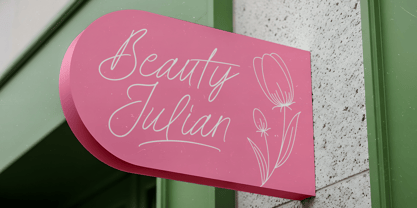 Jesica Floral Font Poster 7