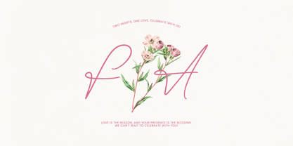 Jesica Floral Font Poster 13