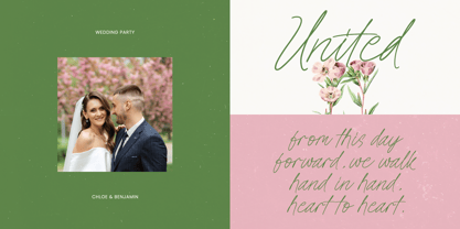 Jesica Floral Font Poster 10