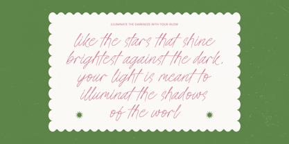 Jesica Floral Font Poster 4