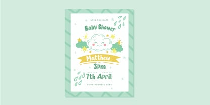 Timothy Ronald Font Poster 5