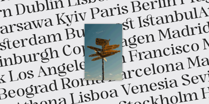 The Serifon Editorial Font Poster 9