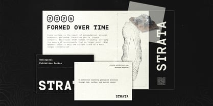 TRT Typeport Mono Font Poster 13