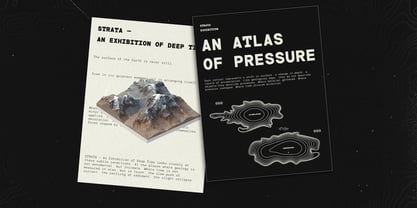 TRT Typeport Mono Font Poster 12