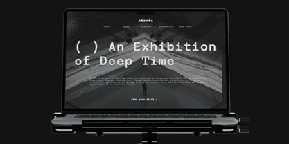 TRT Typeport Mono Font Poster 9