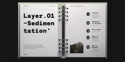 TRT Typeport Mono Font Poster 7