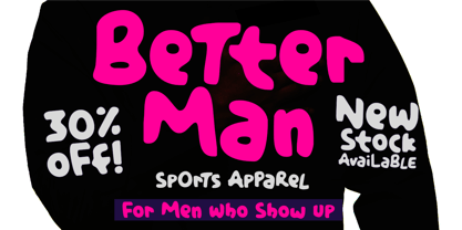 Dream Comeback Font Poster 4