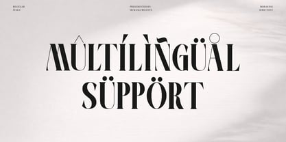 Moravine Font Poster 10
