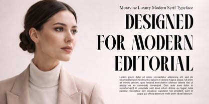 Moravine Font Poster 5