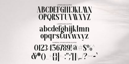 Moravine Font Poster 9