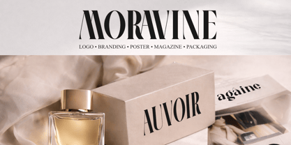 Moravine Font Poster 3