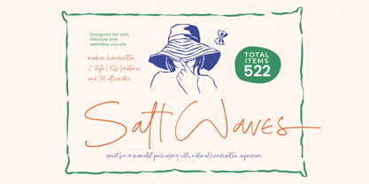 Salt Waves Font Poster 1