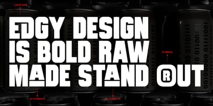 Grillo Font Poster 3