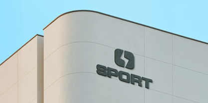 Sport Break Font Poster 12