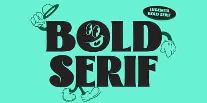 Lucentia Font Poster 2