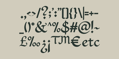 Baylaf Alwahas Font Poster 9