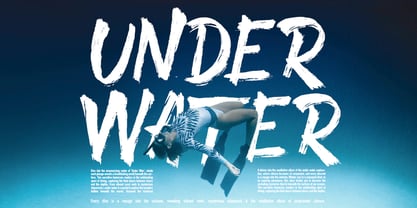 Maverick Strokes Font Poster 5