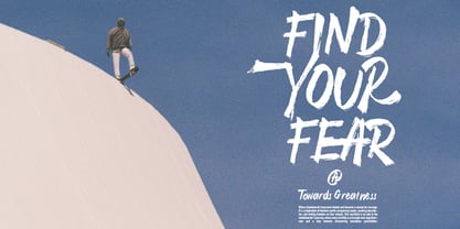 Maverick Strokes Font Poster 9