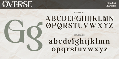 Overse Font Poster 9