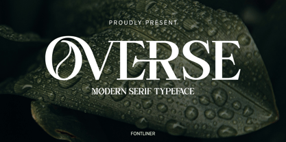 Overse Font Poster 1