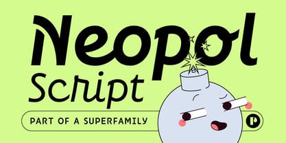 Neopol Script Font Poster 1