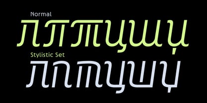 Neopol Script Font Poster 6