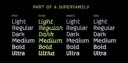 Neopol Script Font Poster 11