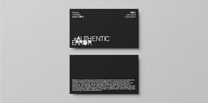 Balium Font Poster 3