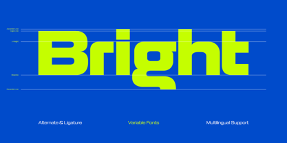 Sport Break Variable Font Poster 5