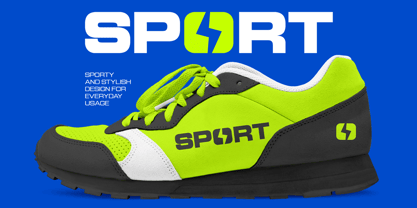 Sport Break Variable Font Poster 12