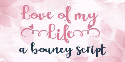 ZP Love of my Life Font Poster 1