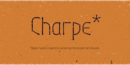 Charpe Font Poster 4