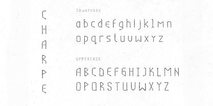 Charpe Font Poster 2