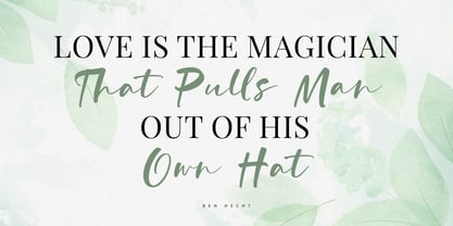 Bridget Font Poster 8