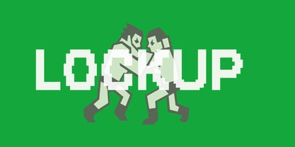 Pileup Font Poster 4