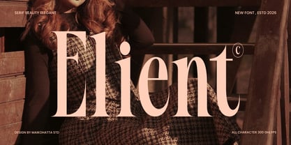 Elient Font Poster 1