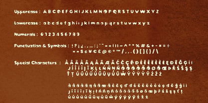 Heidel Font Poster 6