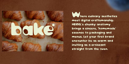 Heidel Font Poster 2