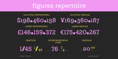 UT Symbold Font Poster 10