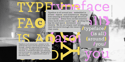 UT Symbold Font Poster 13