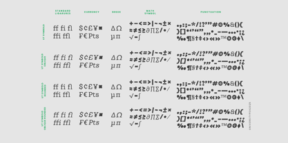 UT Symbold Font Poster 7