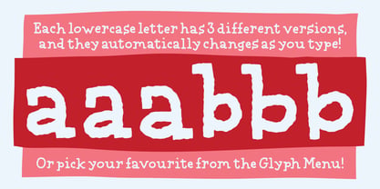 Make It Click Font Poster 4