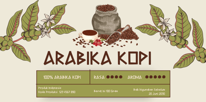 Mango Snack Font Poster 2