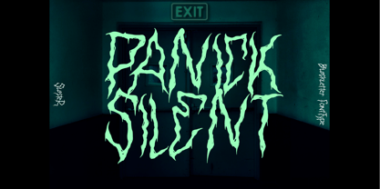 Slaster Font Poster 7