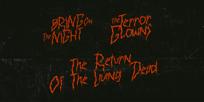 Slaster Font Poster 8