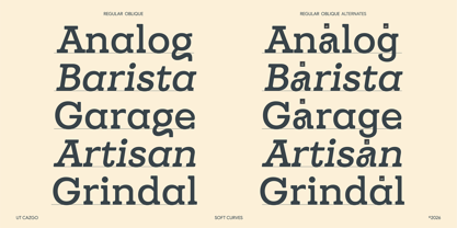 UT Cazgo Font Poster 2